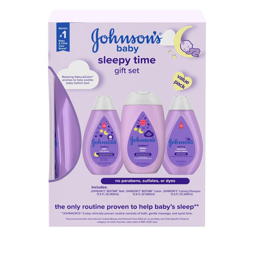 Johnson's Johnson's  Baby  Sleepy Time Pk Lotion & Moisturizer Thistle