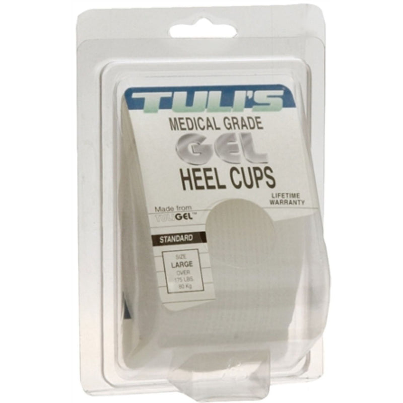 Tuli's Tuli's Gel Heel Cup Standard Large Health & Beauty Light Gray