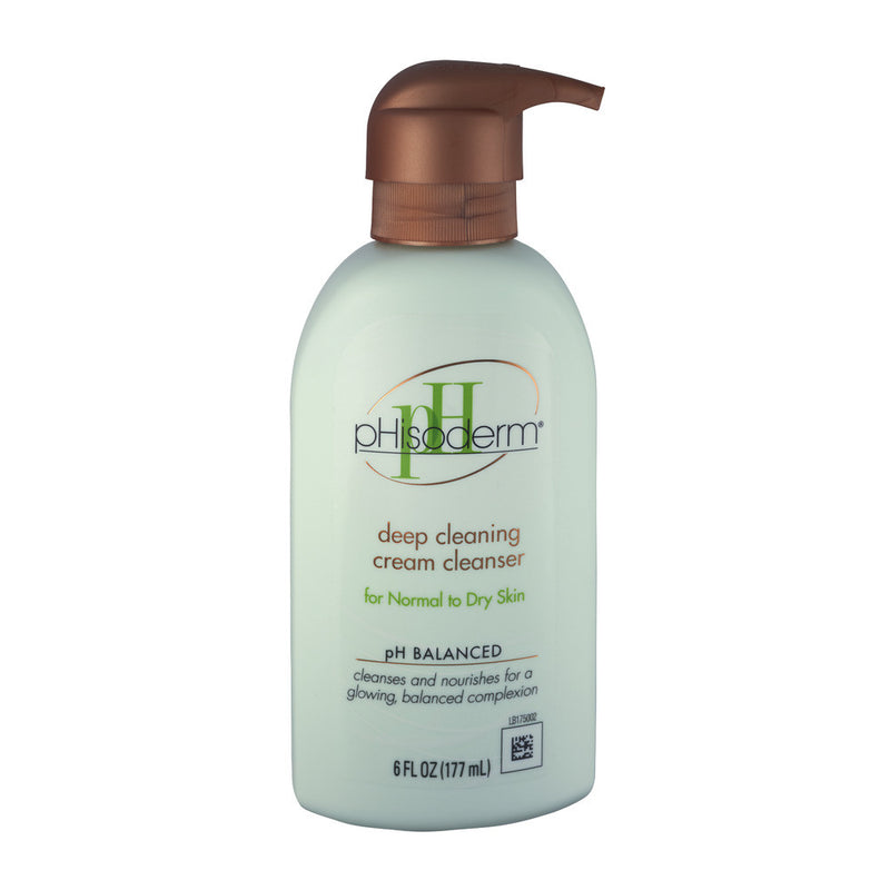 pHisoderm pHisoderm Cream Cleanser, Deep Cleaning, For Normal To Dry Skin Facial Cleanser Light Gray