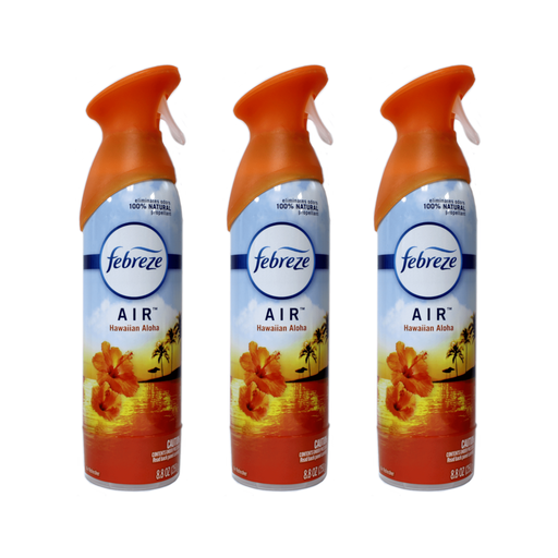 Febreze Febreze Air Freshener Mist, Hawaiian Aloha Scent, 8.1 Oz Air Fresheners White Smoke