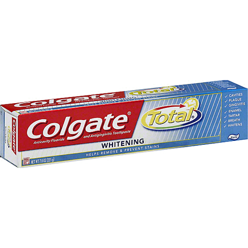 Colgate Colgate Total Toothpaste, Anticavity Fluoride And Antigingivitis, Whitening, Paste Toothpaste White Smoke