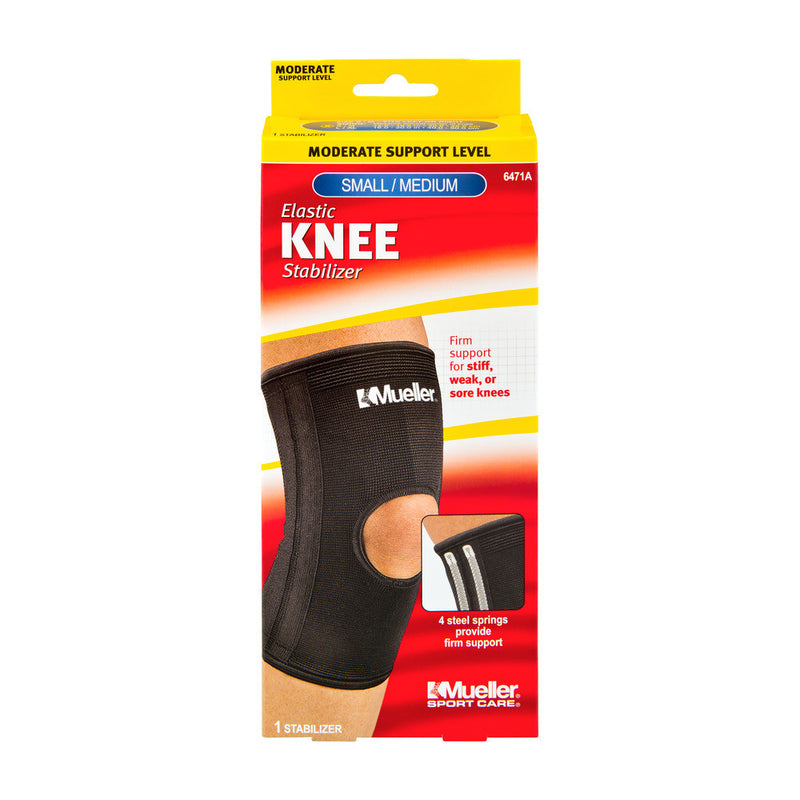 Mueller Mueller Sport Care Small/Medium Elastic Knee Stabilizer Supports & Braces Dark Slate Gray