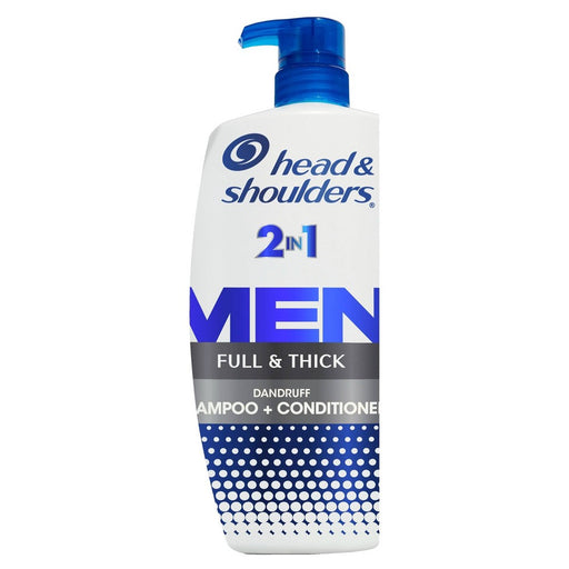 Head & Shoulders Head & Shoulders Full Thick Anti-Dandruff 2-in-1 Shampoo Conditioner 28.2 Fl Oz Shampoo White Smoke