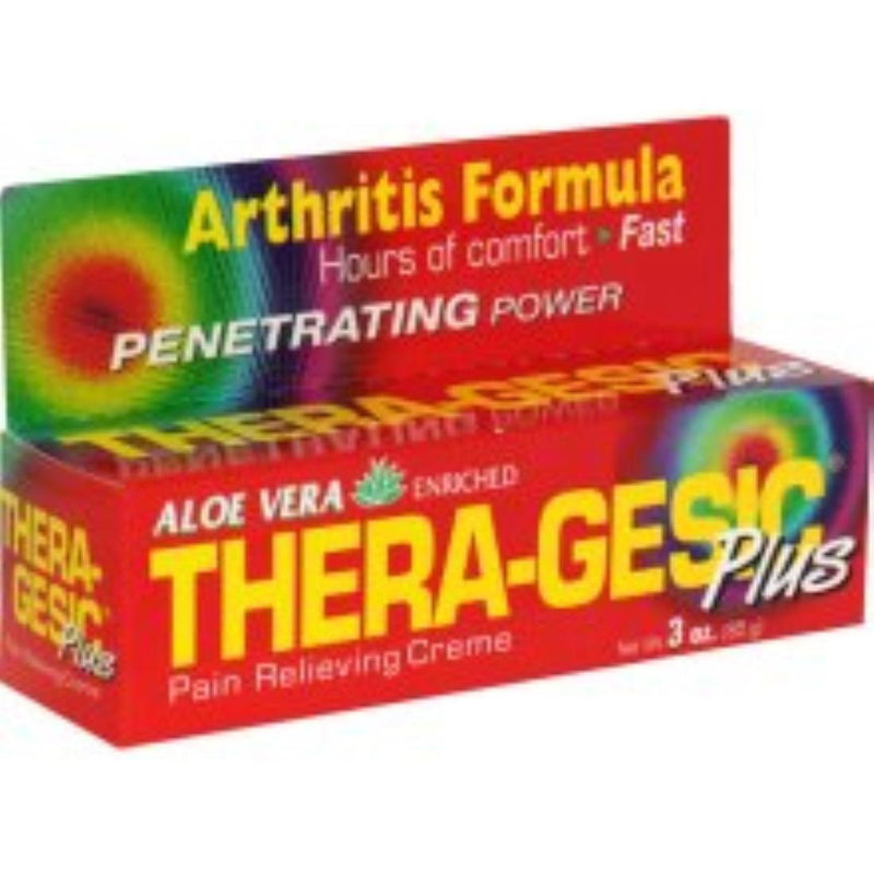 Thera Gesic Thera Gesic Plus Pain Relief Creme Health & Beauty White Smoke