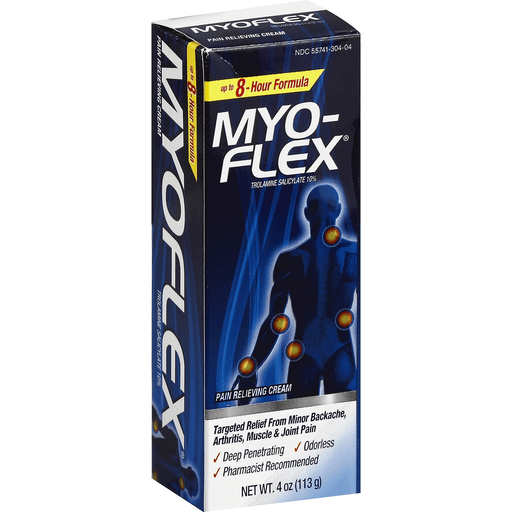 Myoflex Myoflex Pain Relieving Cream 4 Oz Personal Care Black