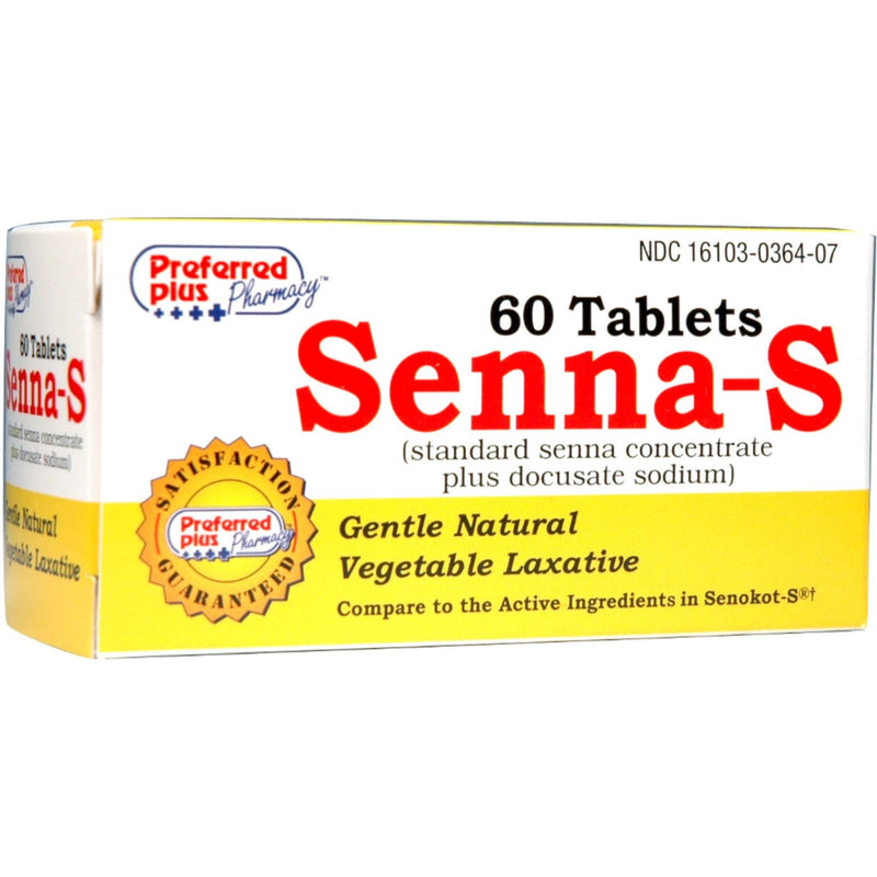 Preferred Plus Preferred Plus Senna-S Tabletas De Medicine Cabinets White Smoke