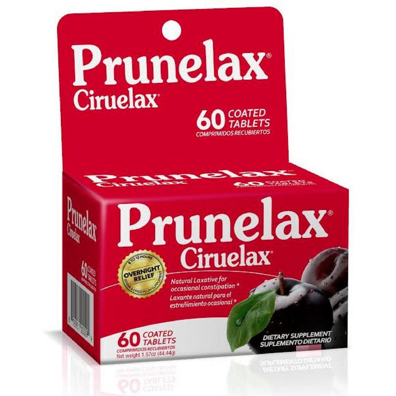 Prunelax Prunelax Ciruelax Natural Laxative Regular Tablets Health & Beauty White Smoke