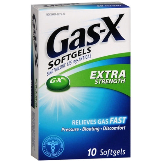 Gas-x Gas-x Equate Relief, Simethicone 125 Mg, Extra Strength Softgels Health & Beauty Lavender