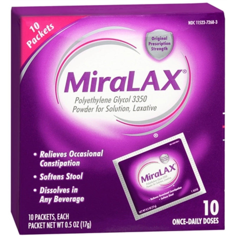 MiraLAX MiraLAX Powder Unflavored Osmotic Laxative Health & Beauty White Smoke