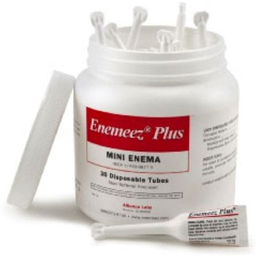 Enemeez Enemeez Plus Mini Enema With Anesthetic Health Care White Smoke
