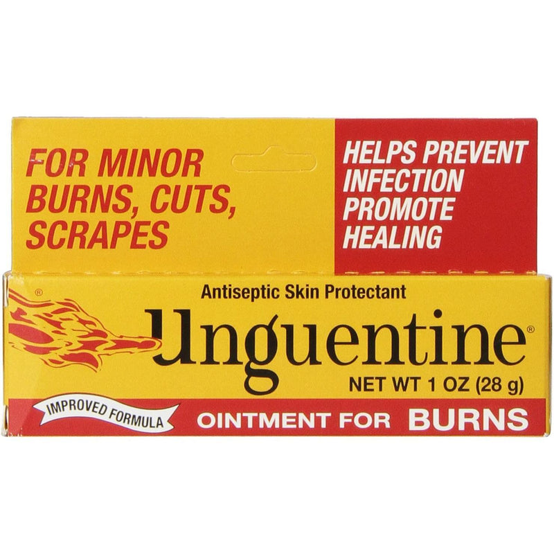 Unguentine Unguentine Antiseptic Ointment For Burns, Cuts & Scrapes - 1 Ounce First Aid Goldenrod