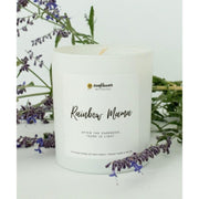 Sunflower Motherhood Rainbow Mama Pregnancy Loss Candle Candles Light Gray