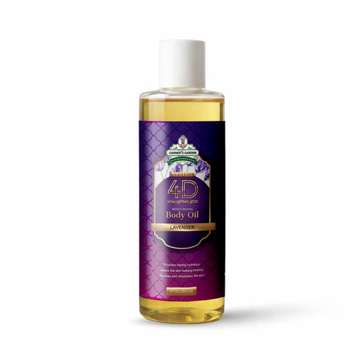 Garner's Garden 4D Hyaluronic Acid Body Oil Body Oil White Smoke Lavender / 8oz