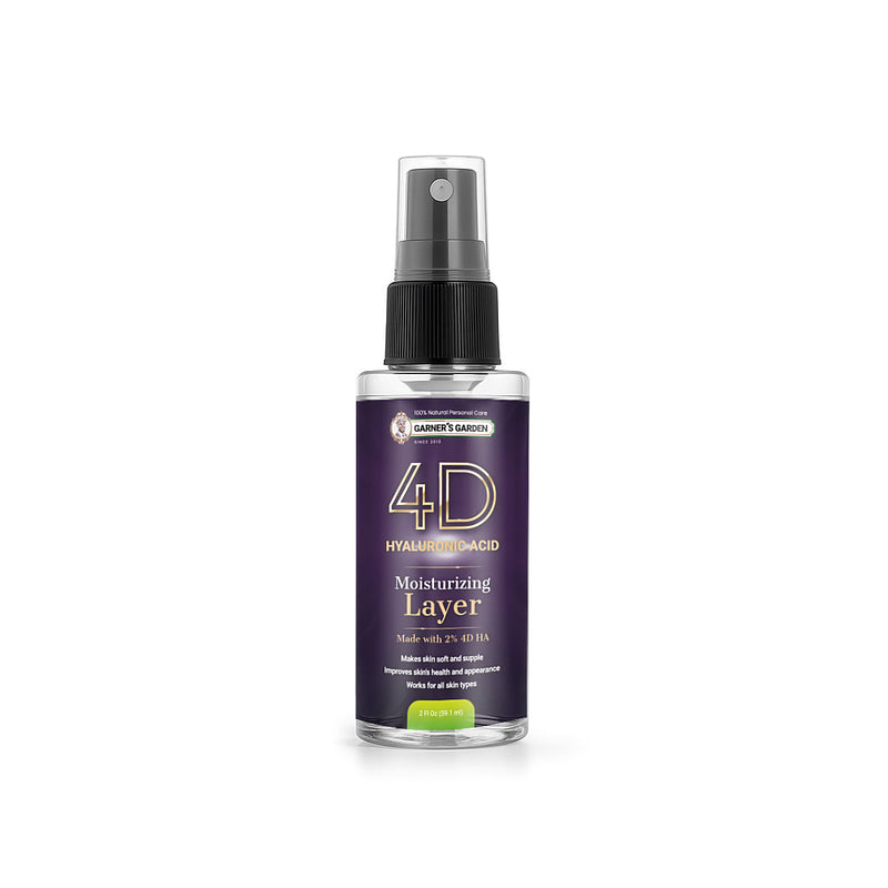 Garner's Garden 4D Hyaluronic Moisturizing Layer Hyaluronic Acid White Smoke 2oz Moisturizing Layer