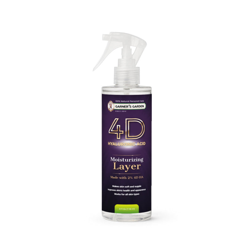 Garner's Garden 4D Hyaluronic Moisturizing Layer Hyaluronic Acid White Smoke 4oz Moisturizing Layer