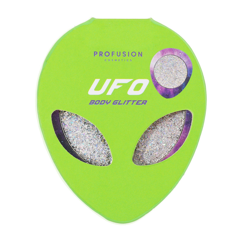 Profusion Cosmetics UFO | Body Glitter Value Kits Yellow Green