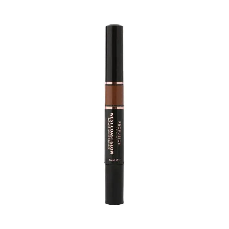 Profusion Cosmetics West Coast Glow Radiant Liquid Bronzer Blushes & Bronzers Dark Slate Gray La Jolla,Newport,Malibu,Catalina