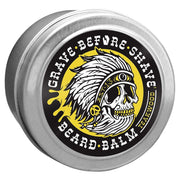 Grave Before Shave 4 OZ. BIG TINS GRAVE BEFORE SHAVE BEARD™  BALM Balms Gray TEAKWOOD BLEND 4 oz. Tin