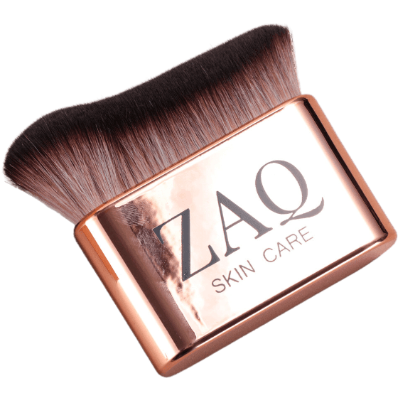 ZAQ Skin & Body Blending Liquid Foundation Kabuki Brush White Smoke