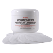 gymsegbë Ultra-Advanced Anti-Aging Daily Resurfacing Pads skincare White Smoke 1 Jar,2 Jars Save $2.99,3 Jars Save $3.98,4 Jars Save $12.97
