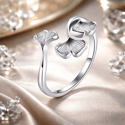 Bids.com S925 Oxidized Silver 0.2 cm Ring Rings White Smoke