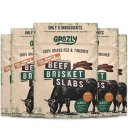 Grazly Raw Honey & Coconut Aminos Brisket Slabs Tan 5 pack