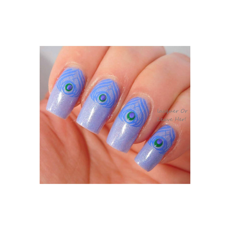 UberChic Beauty Collection 08 Stamping Plate Rosy Brown