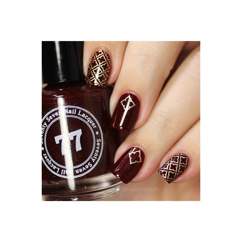 UberChic Beauty Collection 12 Stamping Plate Tan