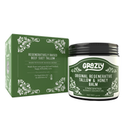 Grazly Original Tallow & Manuka Honey Balm Dark Olive Green With Coconut Oil / 1 Jar,With Coconut Oil / Buy 2 Get 1 Free,With Coconut Oil / Buy 3 Get 2 Free,Without Coconut Oil / 1 Jar,Without Coconut Oil / Buy 2 Get 1 Free,Without Coconut Oil / Buy 3 Get 2 Free