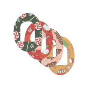 Peelz Christmas Treats Variety Pod Patch Tape - Pump Peelz Patch Medical Tape White Smoke 12-Pack (Set of 12 Patches),4-Pack (Set of 4 Patches)