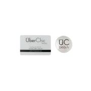UberChic Beauty XL Clear Stamper with Clear Tall Holder Tool Light Gray
