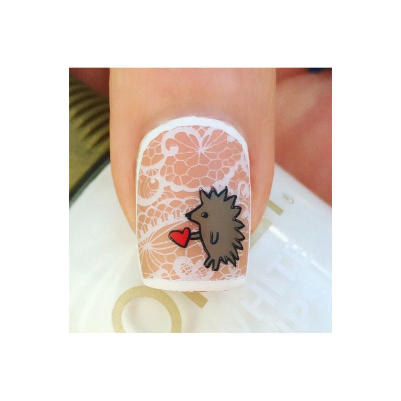 UberChic Beauty Love and Marriage-02 Stamping Plate Light Gray