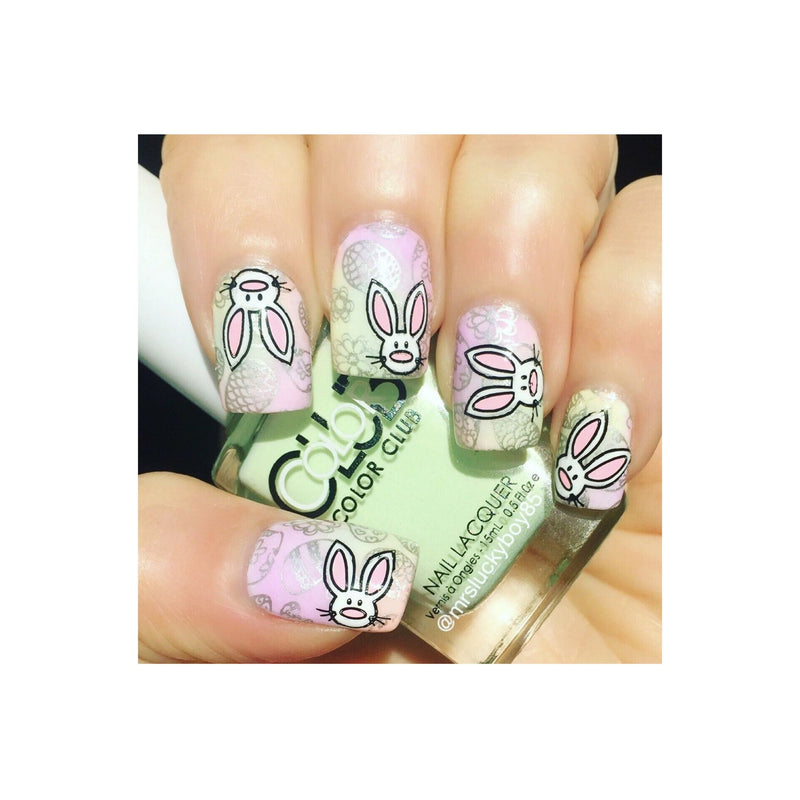 UberChic Beauty Yay Spring! Stamping Plate Tan
