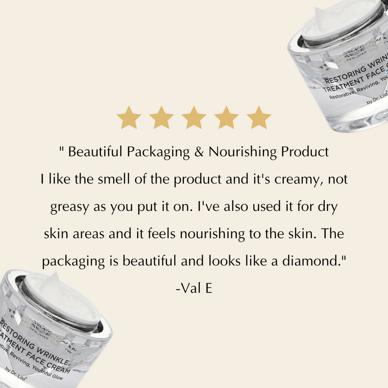 EpiLynx Restoring Wrinkle Treatment Face Cream – Vegan, Hypoallergenic, Gluten-Free Anti-Aging Formula Antique White