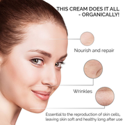COLEHERBALS LLC 42 - Fresh Face Organix Rejuvenating Facial Moisturizer Facial Moisturizer White Smoke