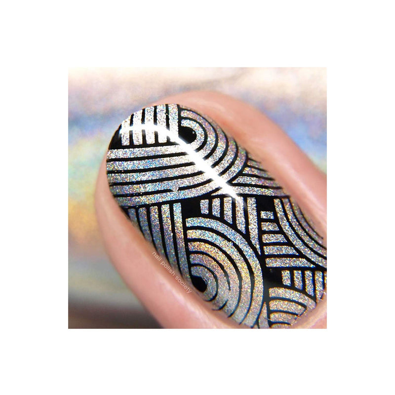 UberChic Beauty Collection 24 Stamping Plate Gray