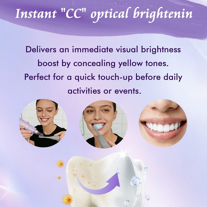 MySmile MySmile Purple Color Correcting Toothpaste 2 Pack Lavender