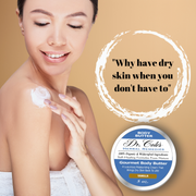COLEHERBALS LLC 39 - Dr. Cole's Gourmet Body Butter - VANILLA Herbal Light Goldenrod