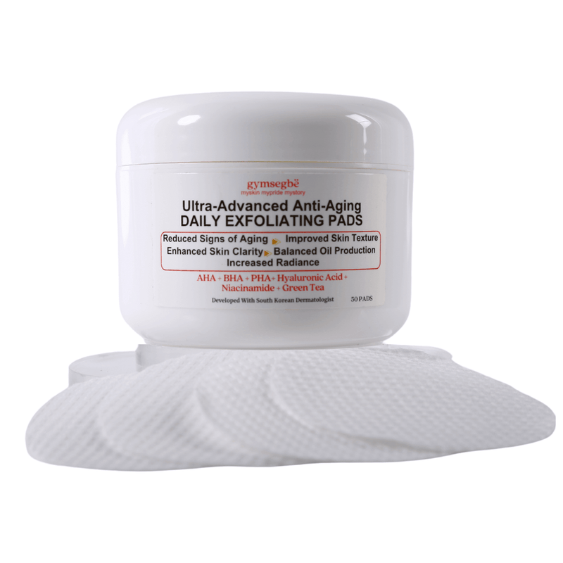 gymsegbë Ultra-Advanced Anti-Aging Daily Resurfacing Pads skincare White Smoke 1 Jar,2 Jars Save $2.99,3 Jars Save $3.98,4 Jars Save $12.97