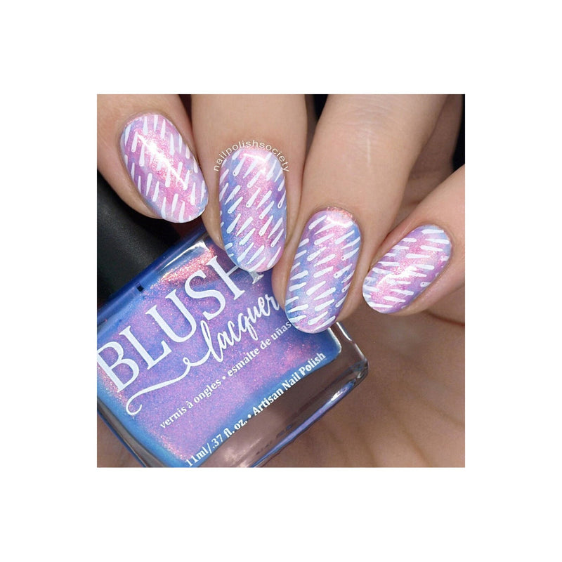 UberChic Beauty Collection 27 Stamping Plate Rosy Brown