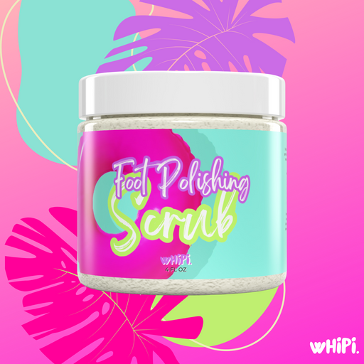 Whipi Co Summer Perfect Pedi Foot Scrub Aquamarine 4 oz,1 oz