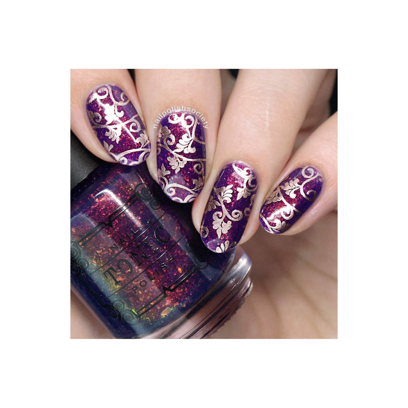 UberChic Beauty Collection 26 Stamping Plate Rosy Brown