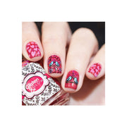 UberChic Beauty Love and Marriage-04 Stamping Plate Light Gray