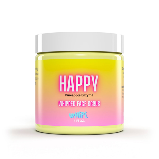 Whipi Co Happy Whipped Pineapple Face Scrub White Smoke