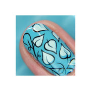 UberChic Beauty Collection 17 Stamping Plate Cadet Blue