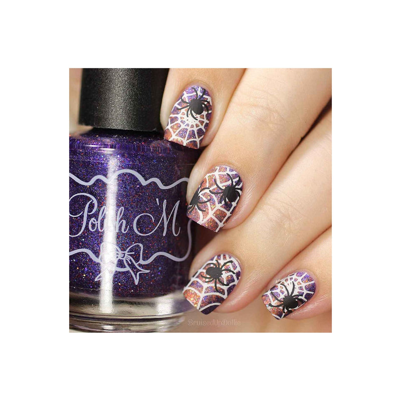 UberChic Beauty Halloween-02 Stamping Plate Rosy Brown
