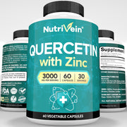 Nutrivein Nutrivein Zinc Quercetin Combined Supplement M6-W6D5-W1ZN Lavender