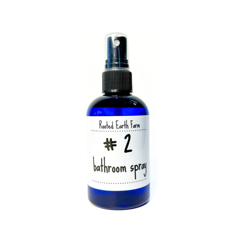 Rooted Earth Farm + Apothecary #2 Bathroom + Toilet Spray Room + Body Sprays Lavender 4 oz