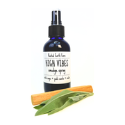 Rooted Earth Farm + Apothecary High Vibes Smudge Spray Smudge Sprays White Smoke 4 oz