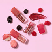 Profusion Cosmetics Lip Glaze Hydrating Lip Stain Lips Misty Rose Maple Glaze,Strawberry Glaze,Cherry Glaze,Peach Glaze,Lychee Glaze,Raspberry Glaze,Blackberry Glaze
